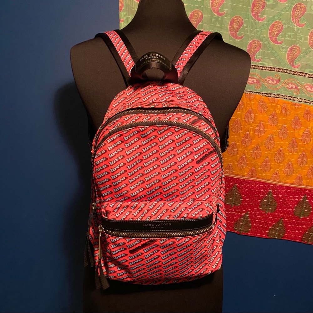 Marc Jacobs Love monogram small backpack